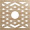 Ekena Millwork Chevron Wood Fretwork Pierced Ceiling Medallion, Red Oak, 32"OD x 8 1/4"ID x 1/4"T CMWP32X32X0250CHRO - alternate 1